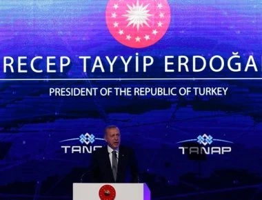 Ρ.Τ. Ερντογάν και Μ. Ακιντζί εγκαινίασαν τον αγωγό ΤΑΝΑΡ